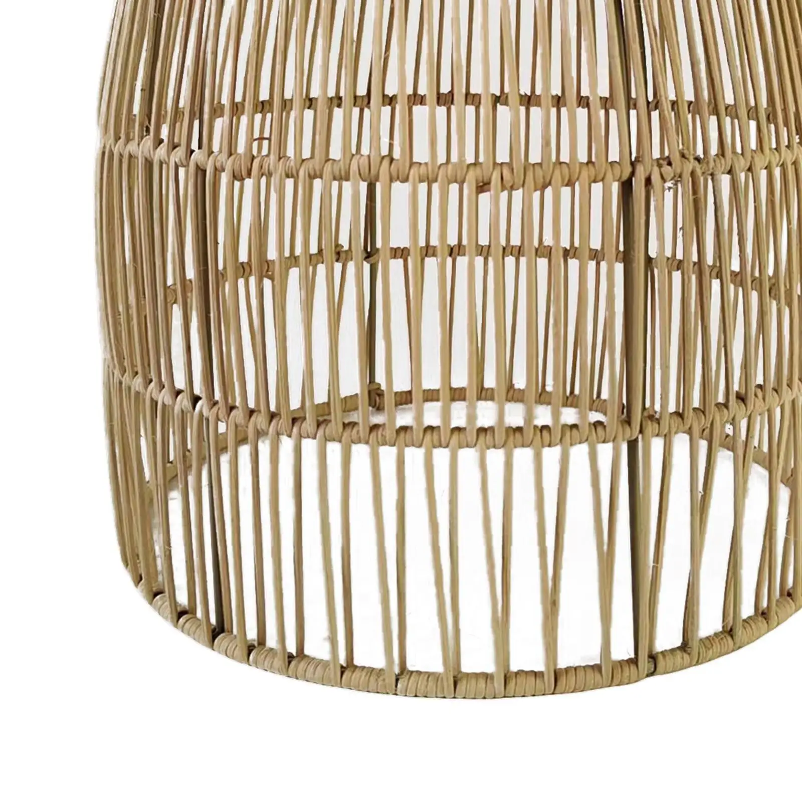 Rattan Lamp Shade Rattan Chandelier Lampshade Light Fixture Cover Art Craft 18cmx26cm
Rattan Lamp Shade Rattan Chandelier Lampshade Light Fixture Cover Art Craft 18cmx26cm