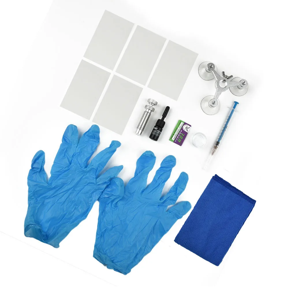 Cracked Glass Repair Kit Windshield Kits DIY Car Casement Tools Glass Scratch Practical Car Glass Repair Tool Kit
Cracked Glass Repair Kit Windshield Kits DIY Car Casement Tools Glass Scratch Practical Car Glass Repair Tool Kit