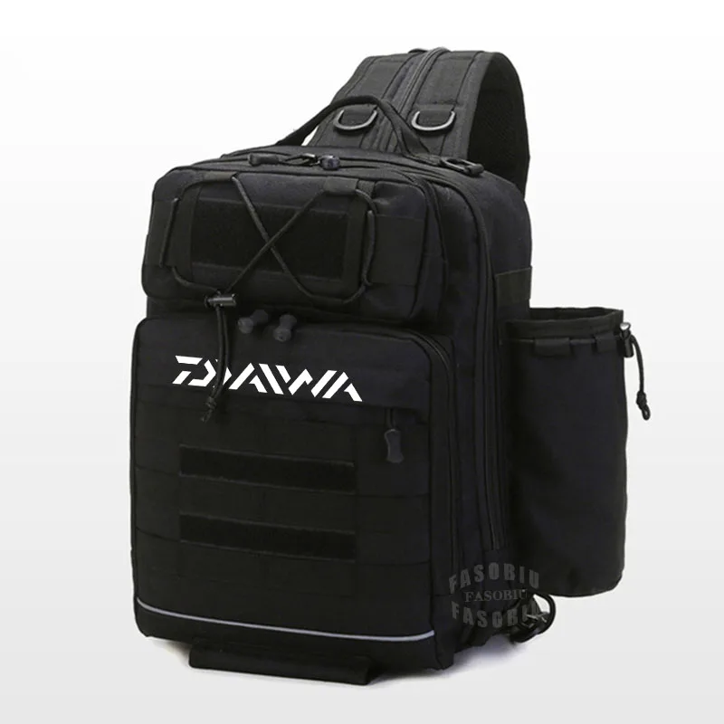 Daiwa Outdoor Sports Multifunctional Camouflage Men's Fishing Backpack Chest Bag Fishing Tackle Bags Multi-purpose Fishing Bag 
Daiwa Outdoor Sports Multifunctional Camouflage Men's Fishing Backpack Chest Bag Fishing Tackle Bags Multi-purpose Fishing Bag