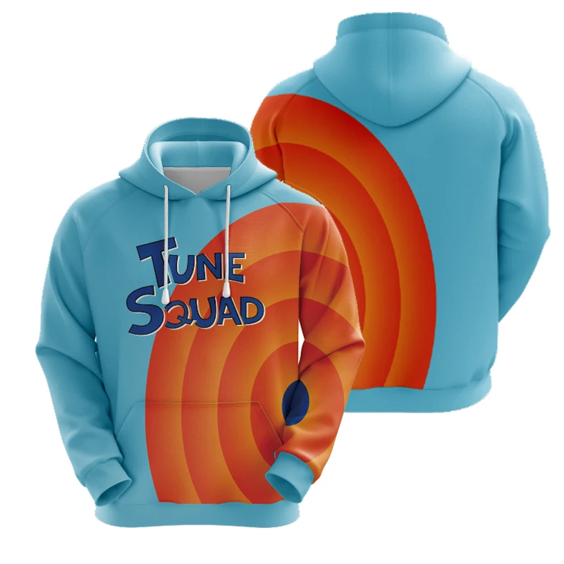 BG Man Woman hoodie TUNE SQUAD Outdoor Exercise Personality Coat Hip-hop style Heat Tranfer Printing Blue winter spring autumn
BG Man Woman hoodie TUNE SQUAD Outdoor Exercise Personality Coat Hip-hop style Heat Tranfer Printing Blue winter spring autumn