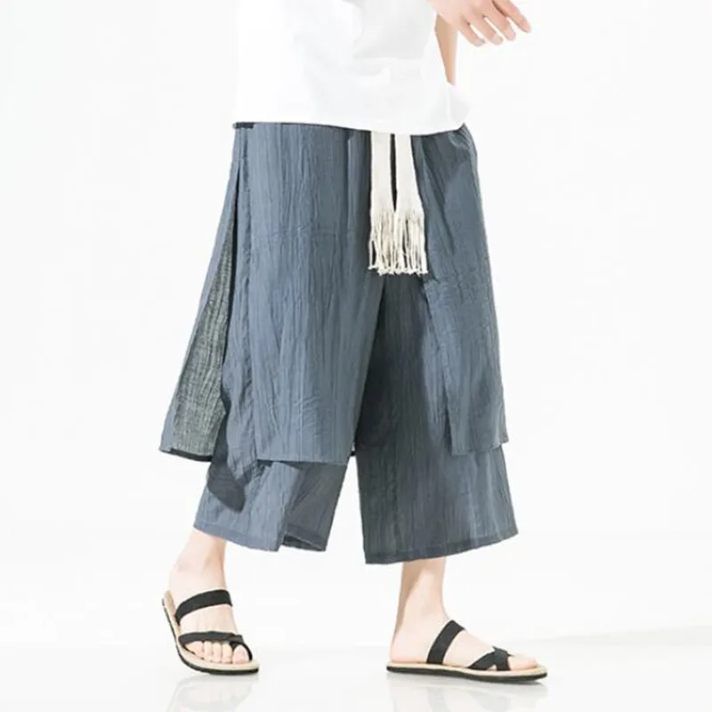 2022 Summer Harajuku Harem Pants Men Calf-Length Wide Leg Trousers Streetwear Casual Sweatpants Vintage Men's Pants S-5XL
2022 Summer Harajuku Harem Pants Men Calf-Length Wide Leg Trousers Streetwear Casual Sweatpants Vintage Men's Pants S-5XL