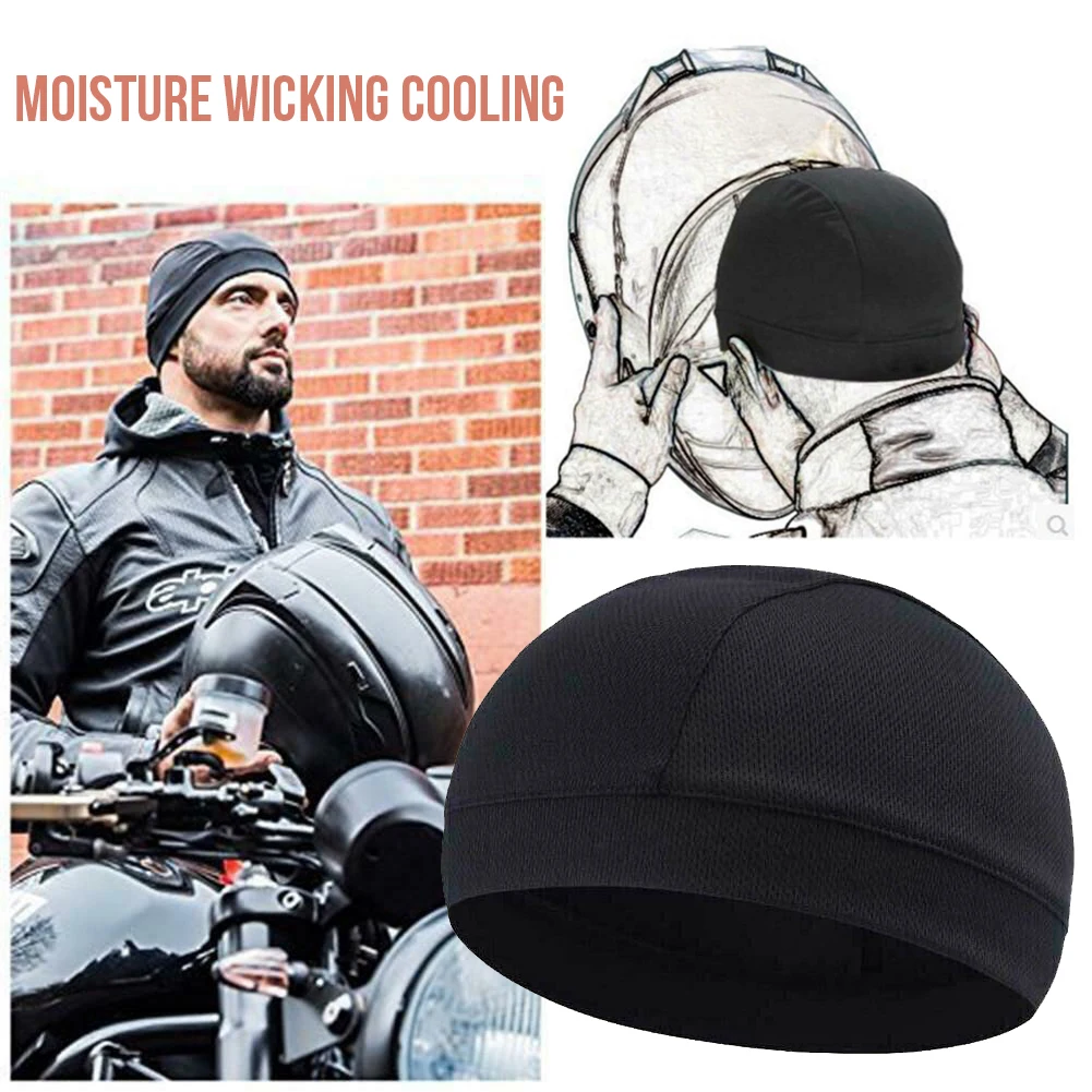 New Fashion Trendy Moisture Wicking Cooling Skull Cap Helmet Liner Beanie Bald Caps Dome Cap Dries Quickly Cycling Black Hat
New Fashion Trendy Moisture Wicking Cooling Skull Cap Helmet Liner Beanie Bald Caps Dome Cap Dries Quickly Cycling Black Hat