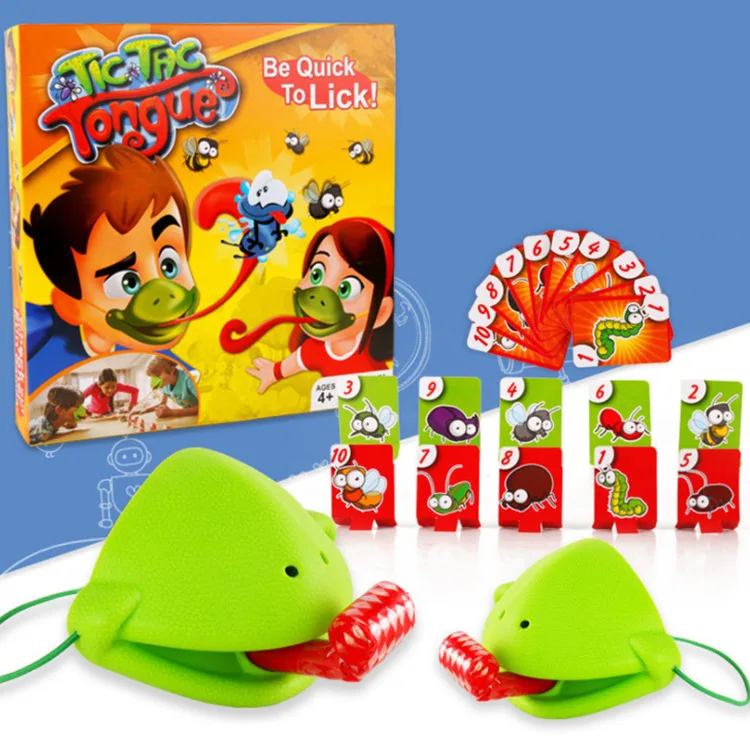 Chameleon Lizard Mask Wagging Tongue Lick Cards Board Game for Children Family Party Toys Funny Desktop Game Toys
Chameleon Lizard Mask Wagging Tongue Lick Cards Board Game for Children Family Party Toys Funny Desktop Game Toys