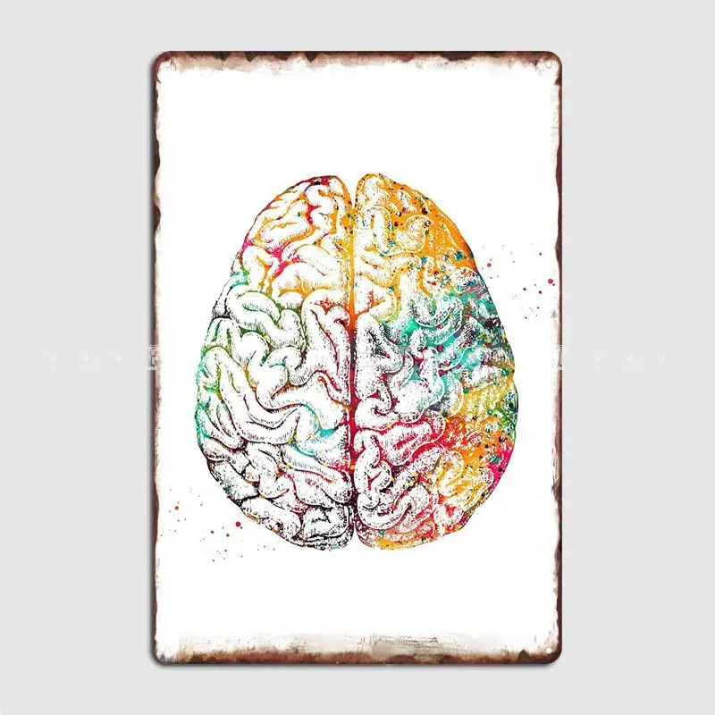 Human Brain Metal Plaque Poster Cave Pub Poster Club Home Vintage Tin Sign Poster
Human Brain Metal Plaque Poster Cave Pub Poster Club Home Vintage Tin Sign Poster