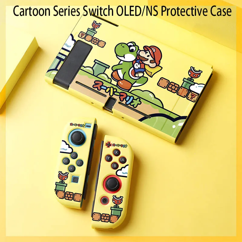 Kawaii Kirby Gengar Super Mario Cartoon Switch Oled/NS Game Console Frosted Protective Case Anti-Fall Delicate Anime Around
Kawaii Kirby Gengar Super Mario Cartoon Switch Oled/NS Game Console Frosted Protective Case Anti-Fall Delicate Anime Around