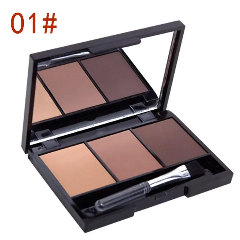 Professional Kit 3 Color Eyebrow Powder Shadow Palette Enhancer with Ended Brushes
Professional Kit 3 Color Eyebrow Powder Shadow Palette Enhancer with Ended Brushes