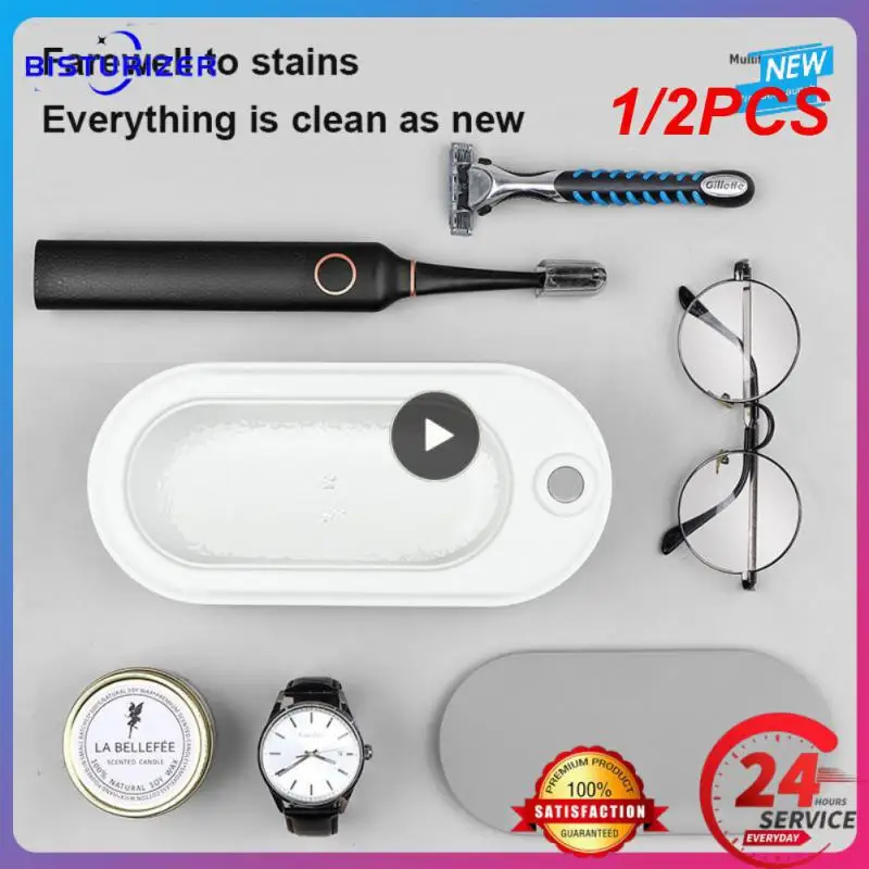 1/2PCS Ultrasonic Cleaner Washer USB Rechargeable Mini Cleaning Machine Portable Office Home Travel Jewelry Glasses Watch
1/2PCS Ultrasonic Cleaner Washer USB Rechargeable Mini Cleaning Machine Portable Office Home Travel Jewelry Glasses Watch