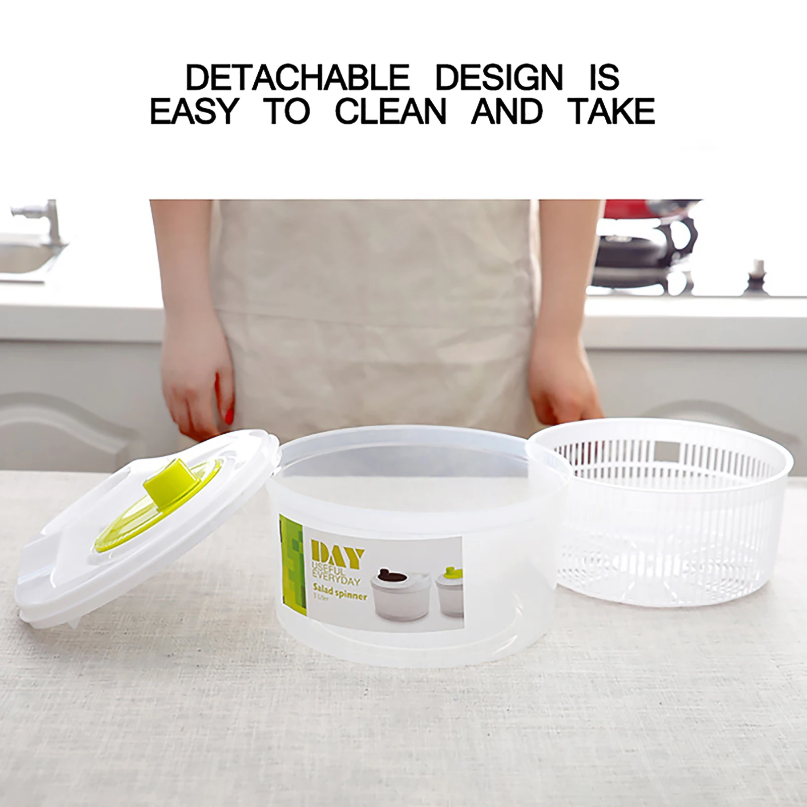 Spinner Washing Washer Crisper Accessories For Vegetables Leafy Dryer Salad Drying Kitchen Lettuce Greens Strainer Drain
Spinner Washing Washer Crisper Accessories For Vegetables Leafy Dryer Salad Drying Kitchen Lettuce Greens Strainer Drain