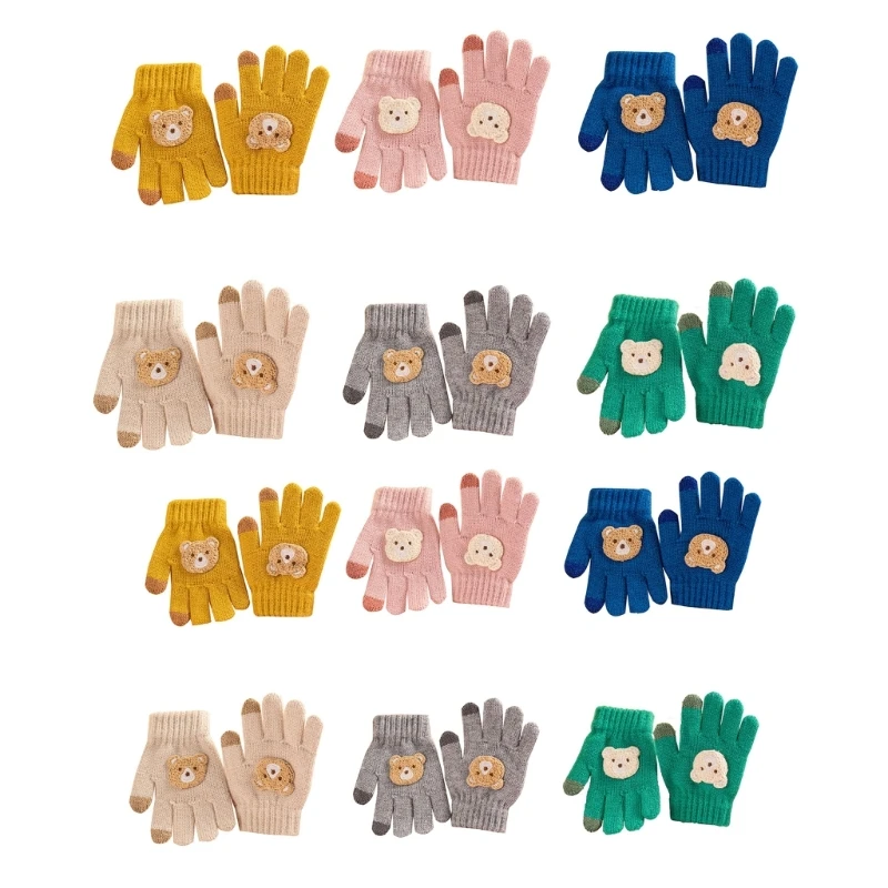 Cartoon Bear Baby Mittens Crochet Thick Mitten Winter Warm Knitted Gloves for Kids Baby Boy Girl Toddler Christmas Gifts
Cartoon Bear Baby Mittens Crochet Thick Mitten Winter Warm Knitted Gloves for Kids Baby Boy Girl Toddler Christmas Gifts