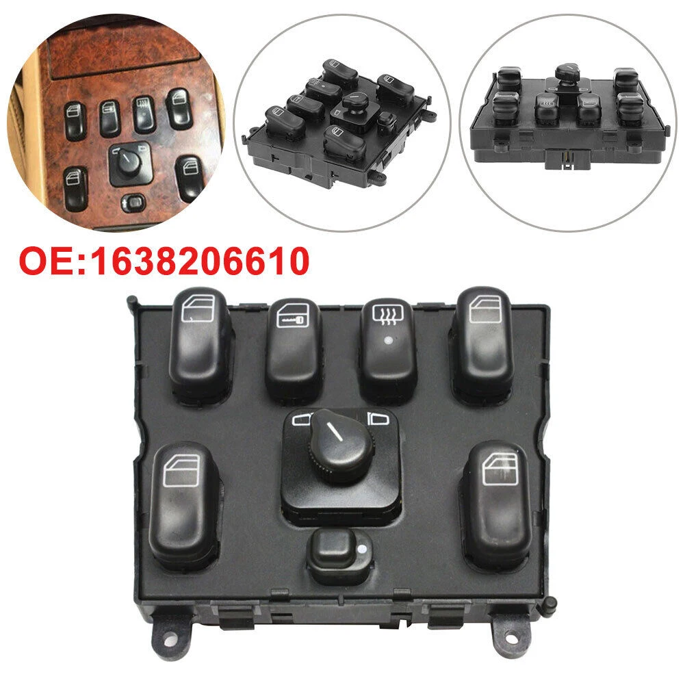 Electric Power Door Glass Switch A1638200910 A1638202410 A1638203010 Door Glass Switch Interior Switches Master Car
Electric Power Door Glass Switch A1638200910 A1638202410 A1638203010 Door Glass Switch Interior Switches Master Car