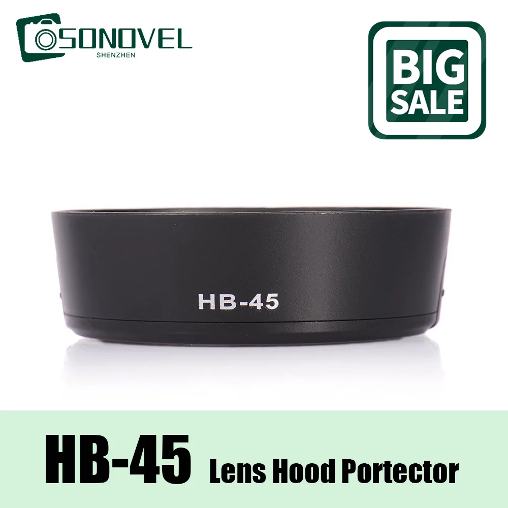 HB-45 HB45 52mm Circular Reverse Buckle Camera Lens Hood for Nikon D5100 D3200 D5000 D60 18-55mm Camera Lente Accessories
HB-45 HB45 52mm Circular Reverse Buckle Camera Lens Hood for Nikon D5100 D3200 D5000 D60 18-55mm Camera Lente Accessories