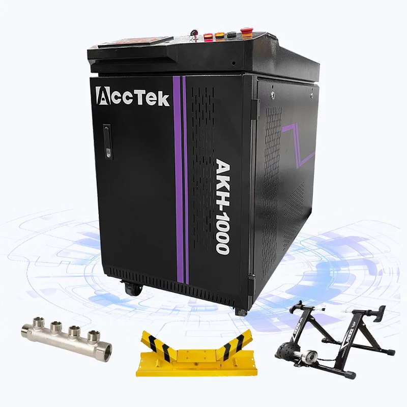 1000W 3000W Laser welder Handheld Fiber Laser Welding Machine AKH1000 Fiber Continuous Welding Metal Stainless Steel
1000W 3000W Laser welder Handheld Fiber Laser Welding Machine AKH1000 Fiber Continuous Welding Metal Stainless Steel