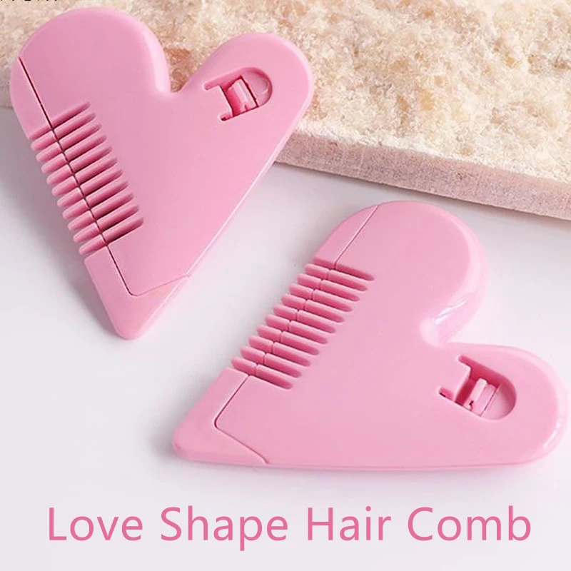 Sdotter Pink Mini Hair Trimmer Love Heart Shape Hair Cutting Comb Body Bikini Hair Removal Pubic Hair Brushes With Blades Trimmi
Sdotter Pink Mini Hair Trimmer Love Heart Shape Hair Cutting Comb Body Bikini Hair Removal Pubic Hair Brushes With Blades Trimmi