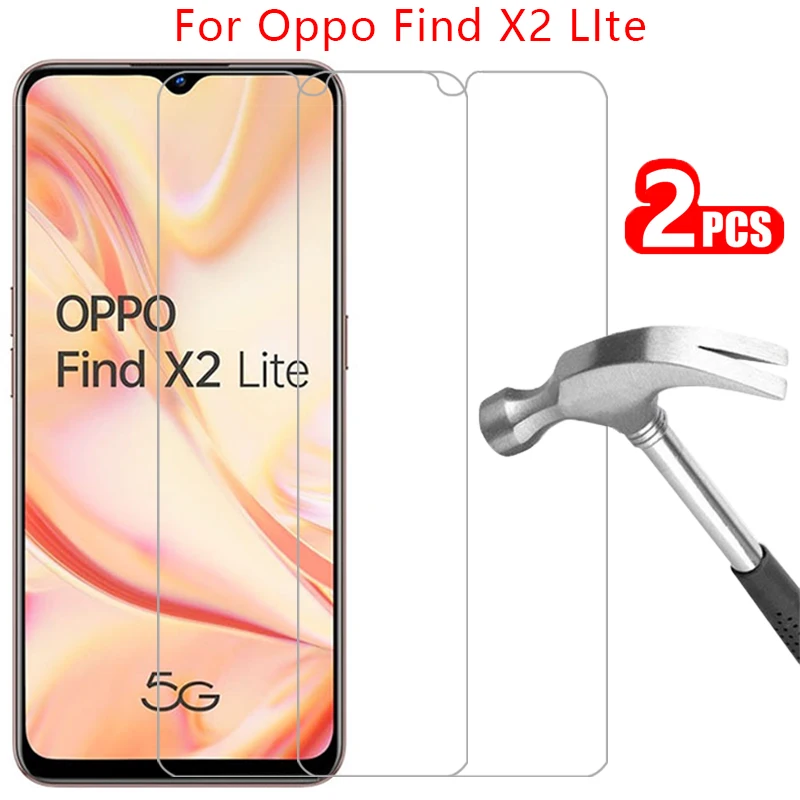 

Закаленное стекло для oppo find x2 lite Защитное стекло для экрана protector on findx2 x 2 2x светильник x2lite safety film 9h opp opo appo