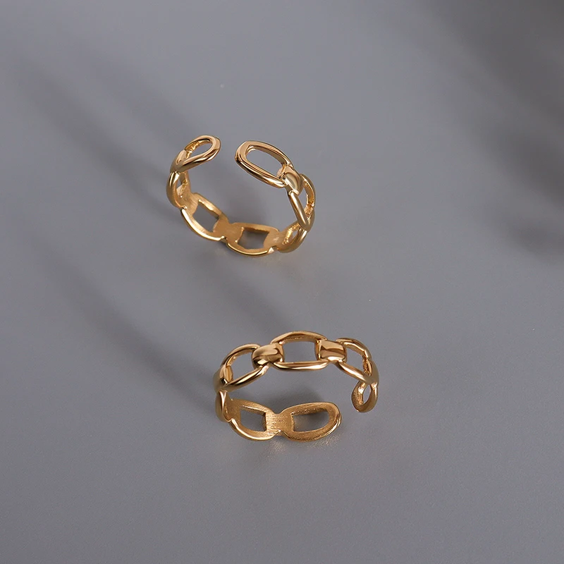 Fashion Hollow Out Open Adjustable Ring Fashion Personality Tail Ring Stainless Steel Ring Women Charm Jewelry Gift
Fashion Hollow Out Open Adjustable Ring Fashion Personality Tail Ring Stainless Steel Ring Women Charm Jewelry Gift