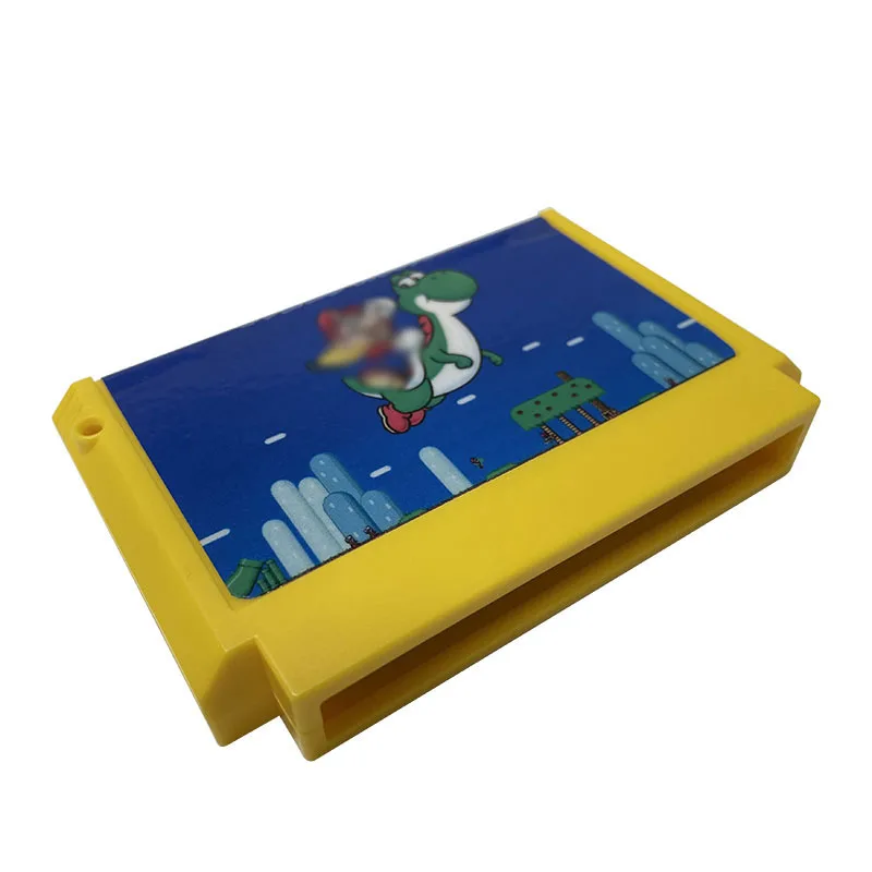 Для семейного компьютера, Ретро Классический игровой картридж, 60 контактов, 8 бит, игровая карта-Super World, для игровой консоли FC (желтый 
Для семейного компьютера, Ретро Классический игровой картридж, 60 контактов, 8 бит, игровая карта-Super World, для игровой консоли FC (желтый