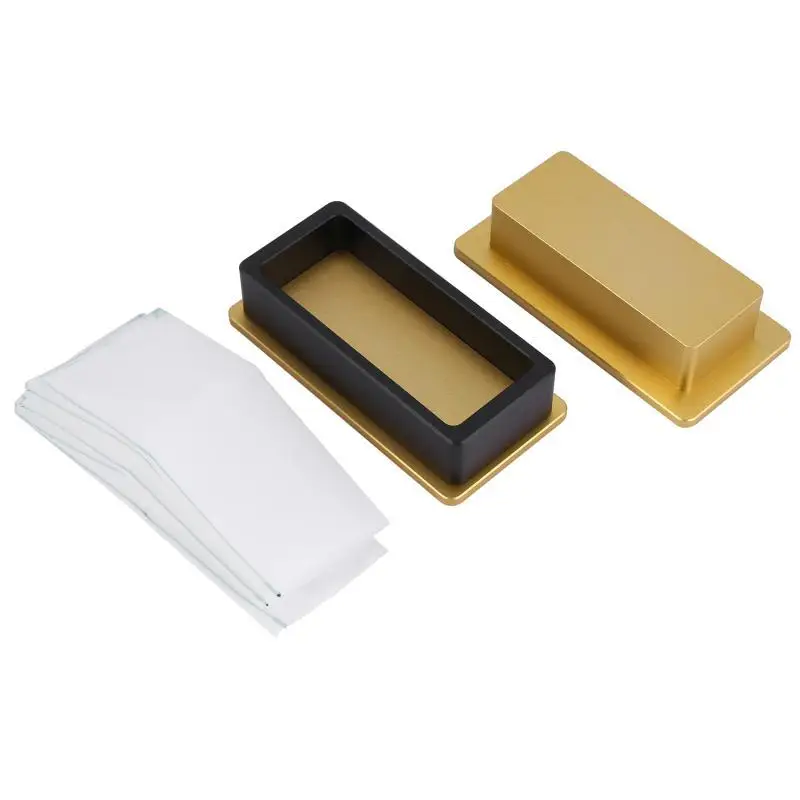 LTQ Vapor Rosin Pre-Press Mold DIY Pressing Pre Press Molds 2inches x4inches 6061 Aluminum With Rosin Press Bags For Machine
LTQ Vapor Rosin Pre-Press Mold DIY Pressing Pre Press Molds 2inches x4inches 6061 Aluminum With Rosin Press Bags For Machine