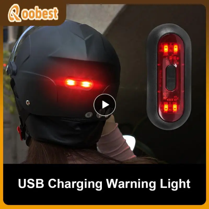Cycling Light Signal Lamp Usb Charging Bicycle Taillight Flash Light Waterproof Helmet Light Lamp Cycling Accessories Practical
Cycling Light Signal Lamp Usb Charging Bicycle Taillight Flash Light Waterproof Helmet Light Lamp Cycling Accessories Practical