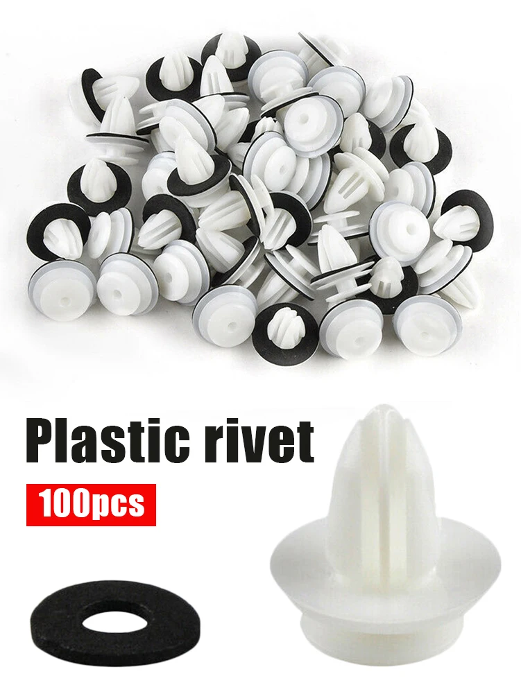 100 Pcs Car Trunk Screw Rivets Set Universal Auto Bumper Fender Fastener Clips Noise Insulation Accessories For Cars Supplies
100 Pcs Car Trunk Screw Rivets Set Universal Auto Bumper Fender Fastener Clips Noise Insulation Accessories For Cars Supplies
