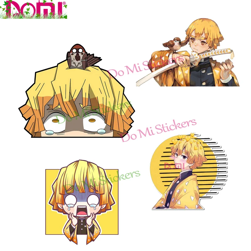 DOMI for Demon Slayer Zenitsu Peeker Funny Car Stickers Auto Vinyl Car Decals Windshield Windows Anime Racing Laptop Trunk Wall
DOMI for Demon Slayer Zenitsu Peeker Funny Car Stickers Auto Vinyl Car Decals Windshield Windows Anime Racing Laptop Trunk Wall