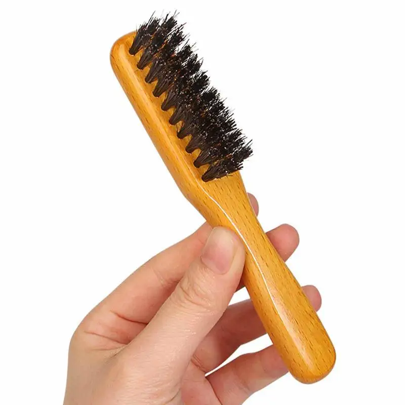 Beard Brush Firm Bristles Wooden Mustache Grooming Brush For Men Portable Facial Hair Comb Straightens Promotes Beard Growth
Beard Brush Firm Bristles Wooden Mustache Grooming Brush For Men Portable Facial Hair Comb Straightens Promotes Beard Growth