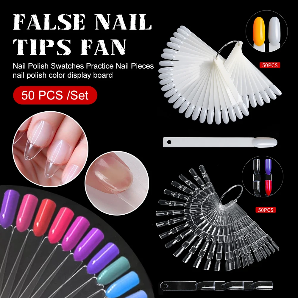 50 Tips Clear Nail Swatches Color Card Display Chart Gel Polish Template Nail Art Sample Stand Acrylic Palette Nail Art Supplies
50 Tips Clear Nail Swatches Color Card Display Chart Gel Polish Template Nail Art Sample Stand Acrylic Palette Nail Art Supplies