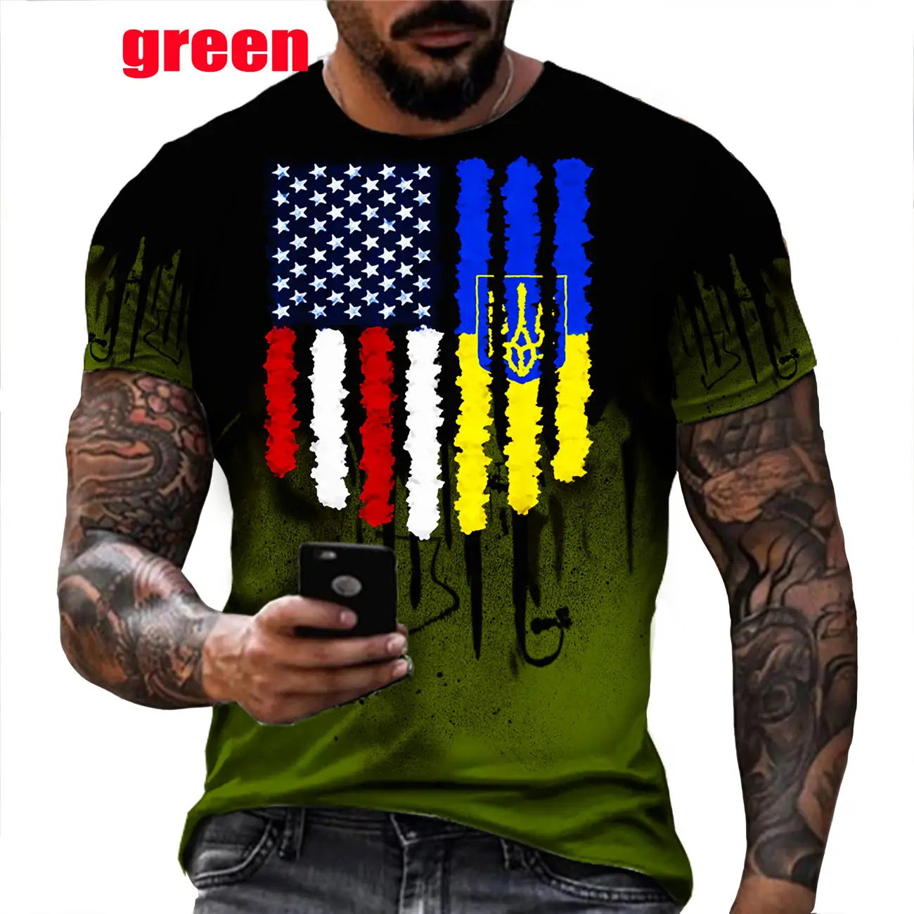 Модная умеренная круглая печать 3d Camiseta Nova Harajuku T летняя повседневная индивидуализированная одежда
Модная умеренная круглая печать 3d Camiseta Nova Harajuku T летняя повседневная индивидуализированная одежда