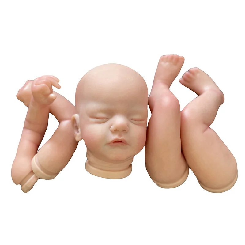 18inch Reborn Doll Kit Already Painted & Unpainted Doll Parts with Cloth Body Newborn Sleeping Baby Sam Bebe Reborn Kit
18inch Reborn Doll Kit Already Painted & Unpainted Doll Parts with Cloth Body Newborn Sleeping Baby Sam Bebe Reborn Kit