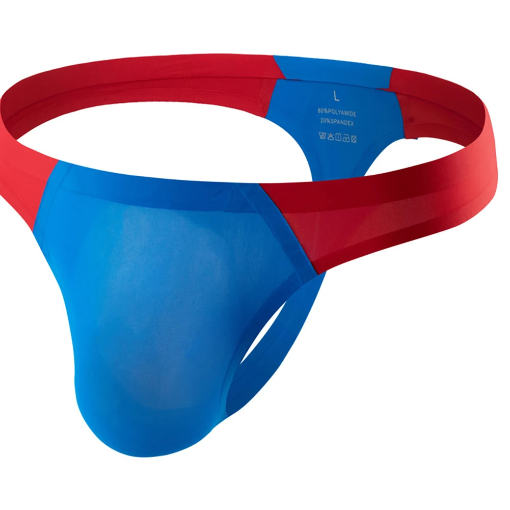 Men Sexy G-String Bulge Pouch Panties T-back Thongs Ice Silk Seamless Underwear Breathable Underpants Soft Lingerie Patchwork
Men Sexy G-String Bulge Pouch Panties T-back Thongs Ice Silk Seamless Underwear Breathable Underpants Soft Lingerie Patchwork
