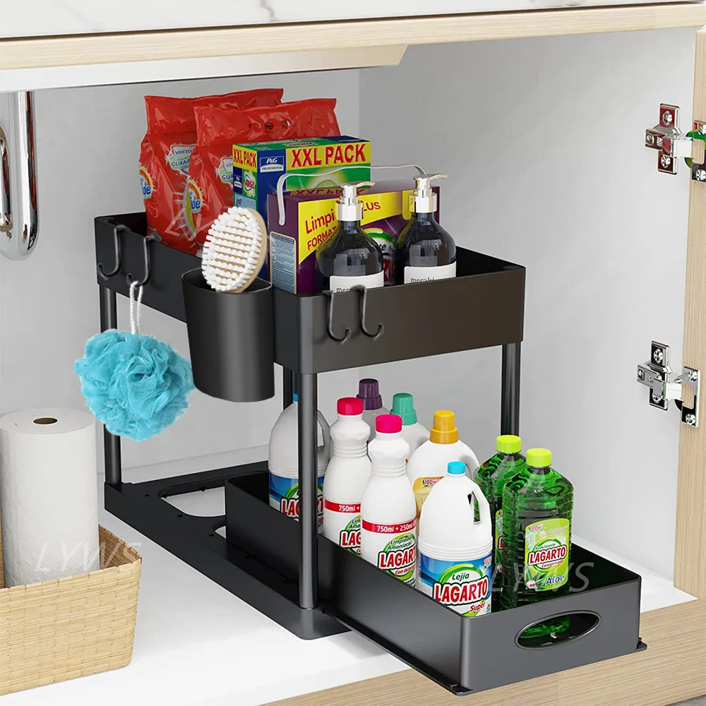 Sink Cabinet Out Pull Drawer 2 Under Bathroom Under Tier Sink Sliding Kitchen Organizers Storage Kitchen Organizer Organizer For
Sink Cabinet Out Pull Drawer 2 Under Bathroom Under Tier Sink Sliding Kitchen Organizers Storage Kitchen Organizer Organizer For