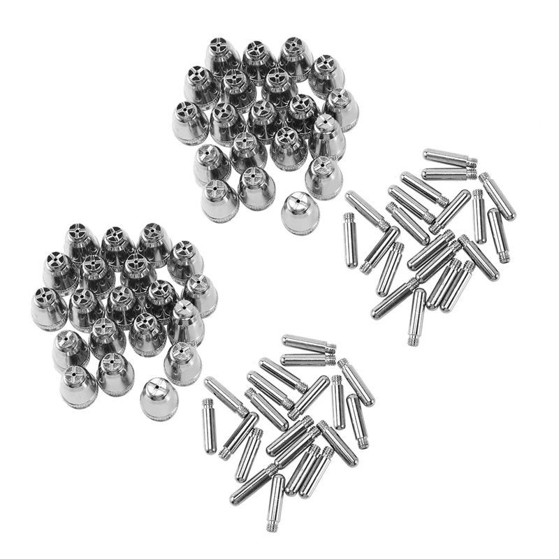 80Pcs AG60 Plasma Cutting Torch Consumable SG55 Plasma Cutter Kit 60A AG-60 Plasma Torch Tip Electrode Nozzle
80Pcs AG60 Plasma Cutting Torch Consumable SG55 Plasma Cutter Kit 60A AG-60 Plasma Torch Tip Electrode Nozzle