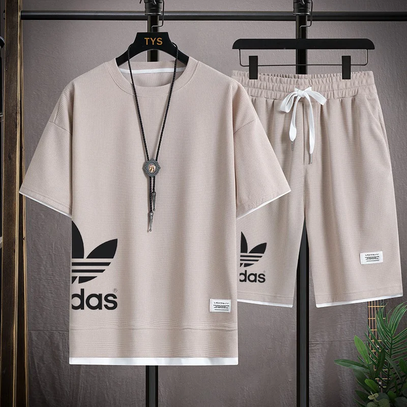 Men's linen T-shirt and shorts, men's summer Sportswear, breathable sports suit, soaking fashion, brand new, 2-piece set
Men's linen T-shirt and shorts, men's summer Sportswear, breathable sports suit, soaking fashion, brand new, 2-piece set