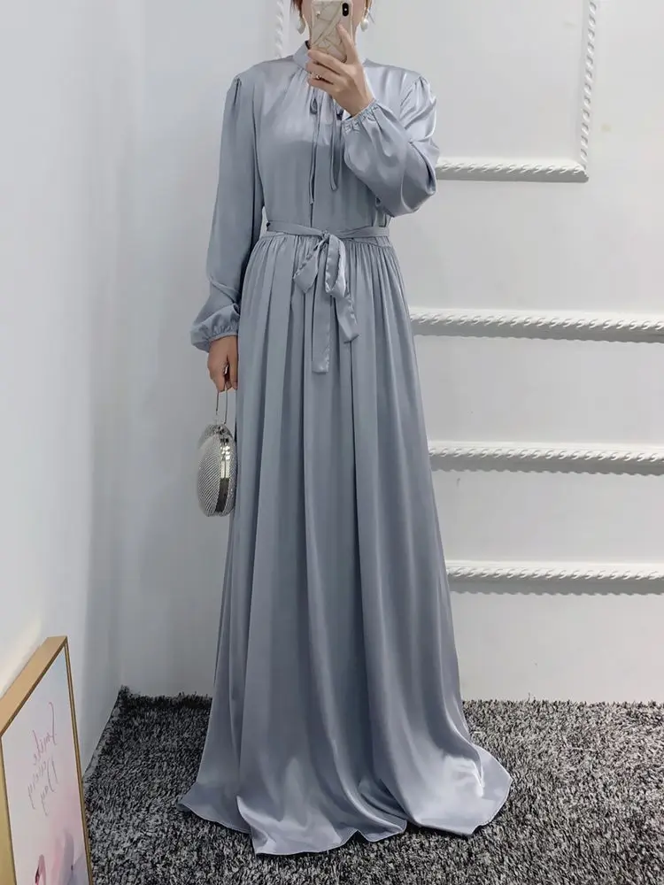 Ramadan Abaya Turkey African Dresses For Women Satin Islam Robe Longue De Soiree Femme Long Muslim Dress Vestido Longo Morocco
Ramadan Abaya Turkey African Dresses For Women Satin Islam Robe Longue De Soiree Femme Long Muslim Dress Vestido Longo Morocco