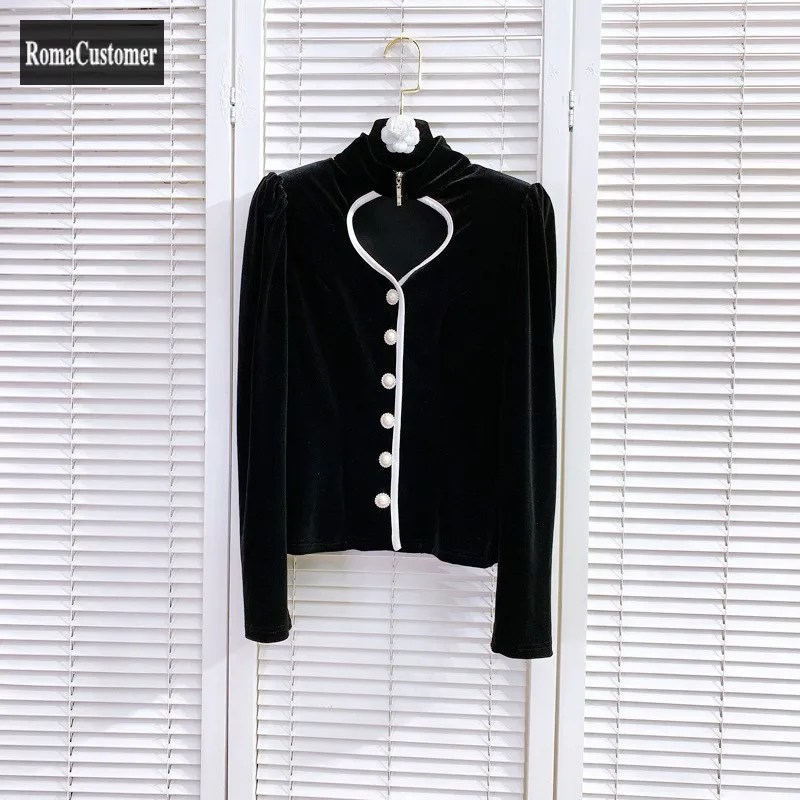 Elegant Hollow Out Design Blouse Fashion Vintage Puff Sleeve Korean Version Wild O-Neck Long Sleeve Trend Pullover Shirt
Elegant Hollow Out Design Blouse Fashion Vintage Puff Sleeve Korean Version Wild O-Neck Long Sleeve Trend Pullover Shirt