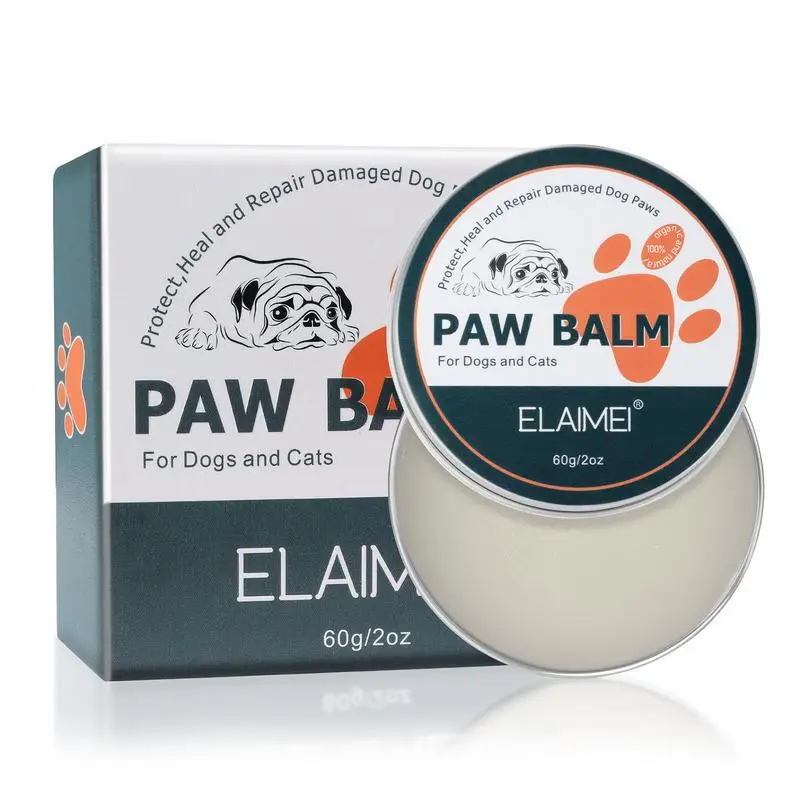 

Pet Paw Care Creams 60g Dog Cat Paw Nose Balm Ointment Paw Care Cream Moisturizing Protection Forefoot Toe Healthcare