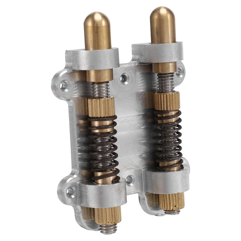 2X Guitar Brass Double Tremolo Bridge Stabilizer Stopper Stabilizing Device Arming Adjuster Tremsetter ESP Style
2X Guitar Brass Double Tremolo Bridge Stabilizer Stopper Stabilizing Device Arming Adjuster Tremsetter ESP Style