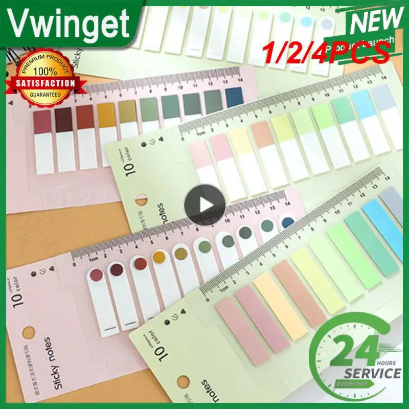 1/2/4PCS Sheets Flags Tabs Neon Page Markers Paper Index Bookmark Sticky Notes Stationery
1/2/4PCS Sheets Flags Tabs Neon Page Markers Paper Index Bookmark Sticky Notes Stationery