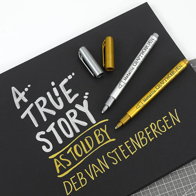 4Pcs DIY Metal Colorful Permanent Paint Marker Pens Gold Silver 1.5mm Craftwork Resin Mold Pen Student Art Painting Supplies 
4Pcs DIY Metal Colorful Permanent Paint Marker Pens Gold Silver 1.5mm Craftwork Resin Mold Pen Student Art Painting Supplies