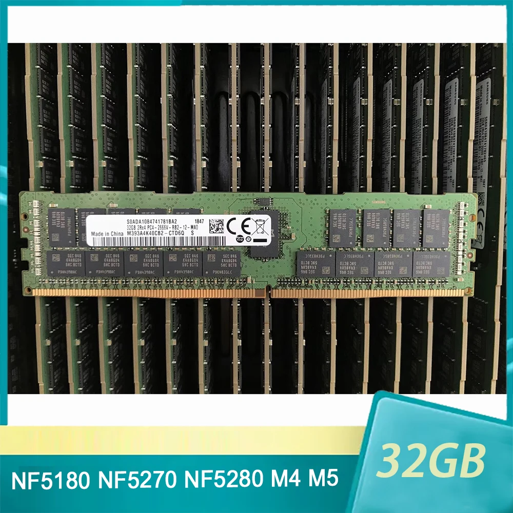 NF5180 NF5270 NF5280 M4 M5 For Inspur Server Memory 32GB DDR4 32G 2666V ECC REG RAM High Quality Fast Ship
NF5180 NF5270 NF5280 M4 M5 For Inspur Server Memory 32GB DDR4 32G 2666V ECC REG RAM High Quality Fast Ship