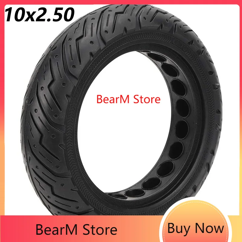 Electric Scooter Tire 10x2.50 Explosion Proof Scooter Rubber Tire Electric Scooter Replacement Tire Black for Max G30 Scooter
Electric Scooter Tire 10x2.50 Explosion Proof Scooter Rubber Tire Electric Scooter Replacement Tire Black for Max G30 Scooter