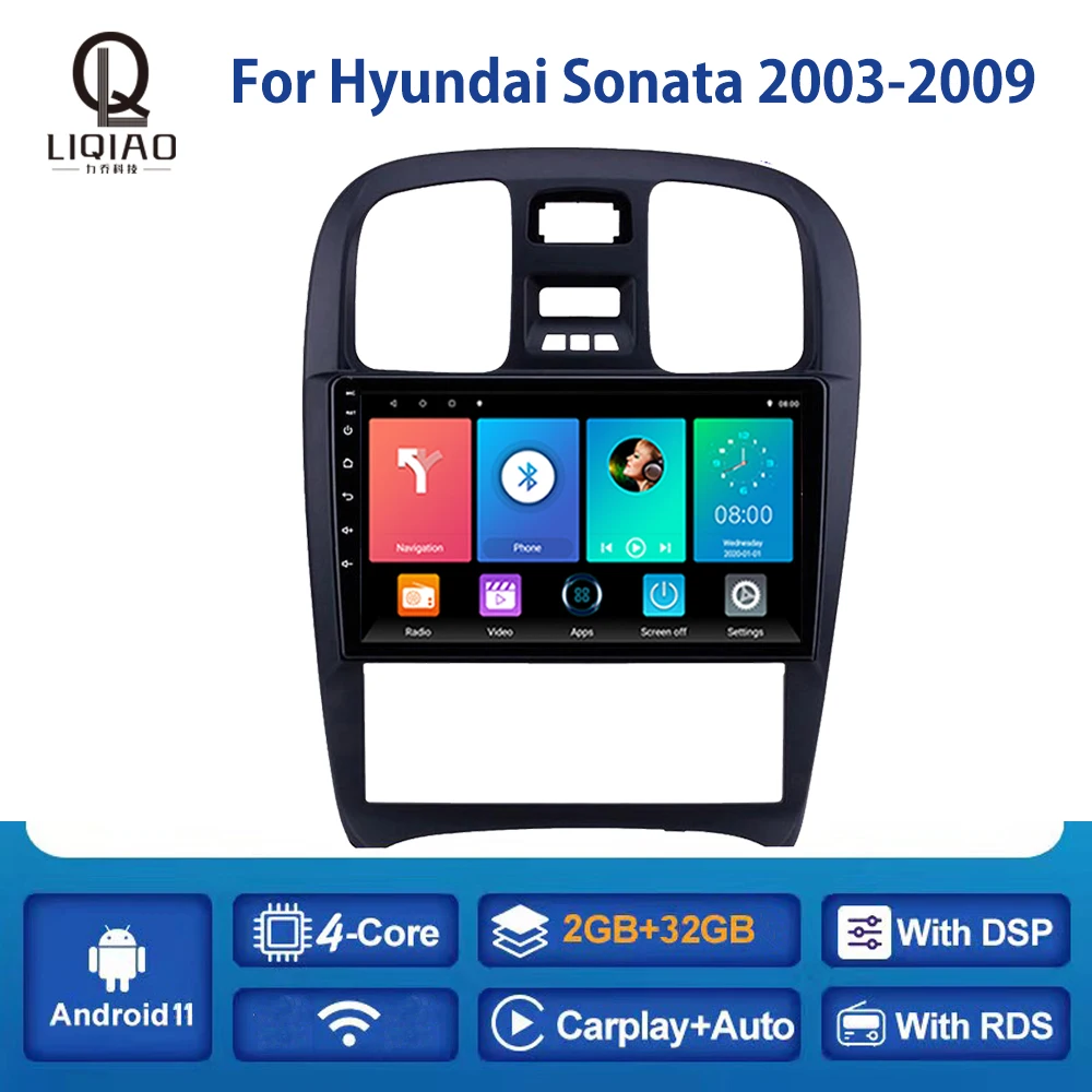 Android 11 IPS Car Radio For Hyundai Sonata 2003-2009 Multimidia Video Player Navigation GPS Carplay Bluetooth DVD FM WIFI 4G BT
Android 11 IPS Car Radio For Hyundai Sonata 2003-2009 Multimidia Video Player Navigation GPS Carplay Bluetooth DVD FM WIFI 4G BT
