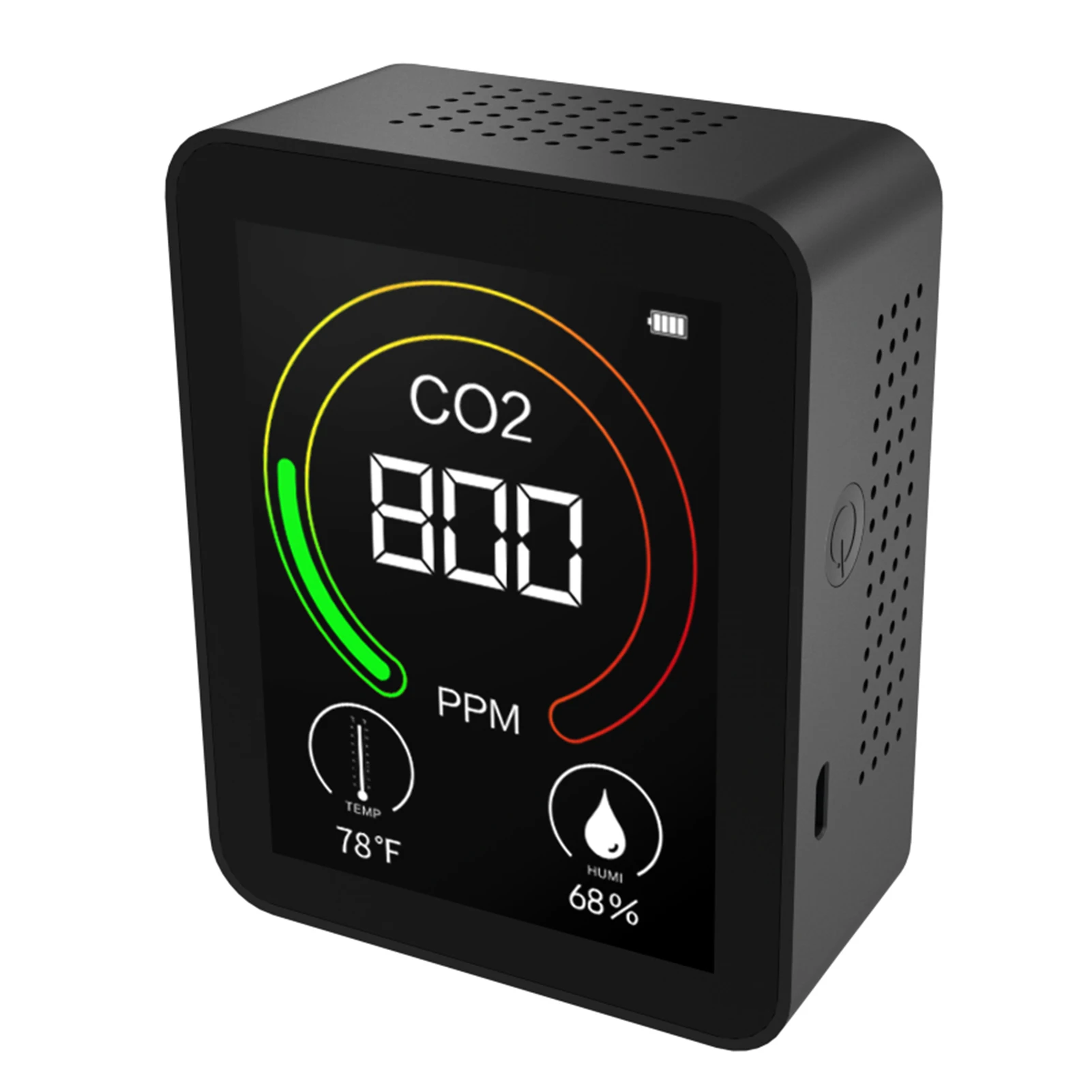 New CO2 Meter Detector Multifunctional Thermohygrometer Home Intelligent Gas Analyzer Household Digital Air Pollution Monitor
New CO2 Meter Detector Multifunctional Thermohygrometer Home Intelligent Gas Analyzer Household Digital Air Pollution Monitor