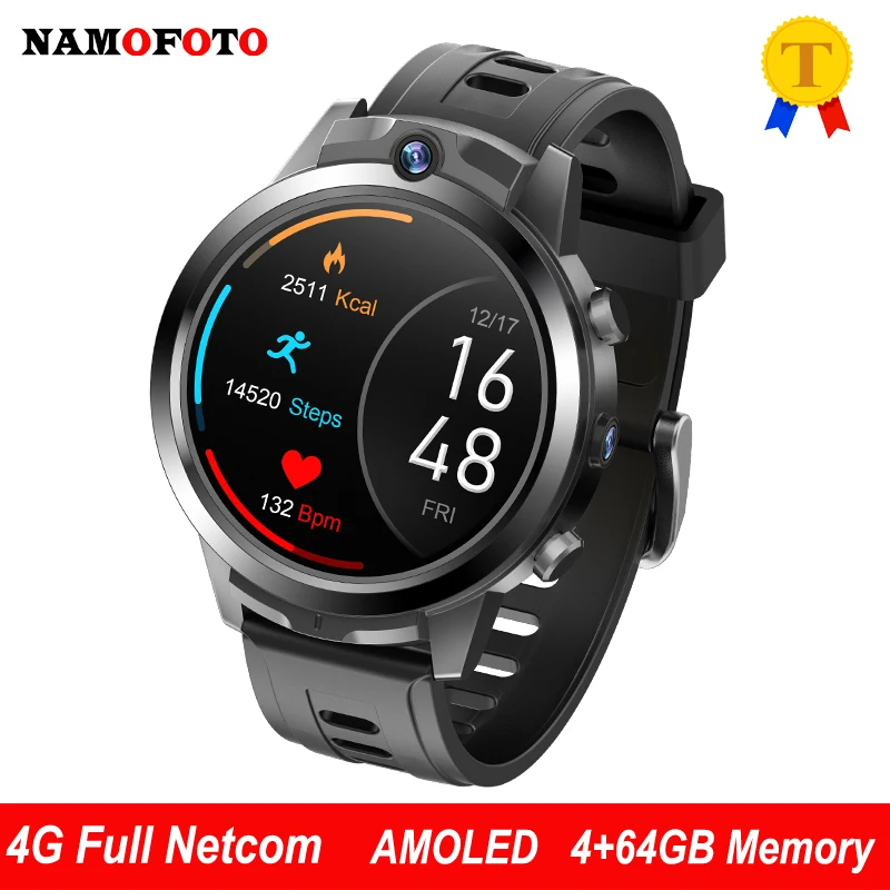 New 4G Smart Watch Men Kids 1.6'' 4GB RAM 64GB ROM Smartwatch With Dual Camera GPS Sports Support SIM Card Wi-Fi Hotspot SOS ECG 
New 4G Smart Watch Men Kids 1.6'' 4GB RAM 64GB ROM Smartwatch With Dual Camera GPS Sports Support SIM Card Wi-Fi Hotspot SOS ECG
