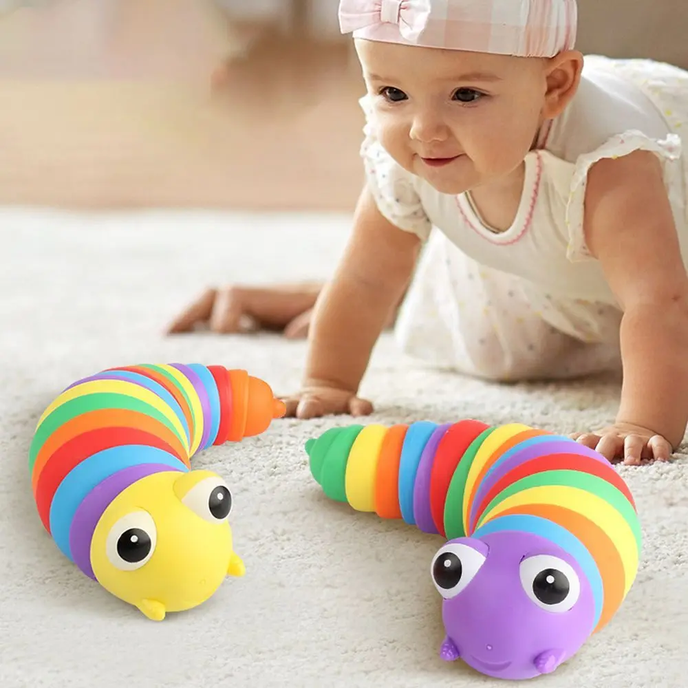 Stress Relief for Autistic Sensory Toys Flexible Toy Articulated Sticky Stretch 3D Printed Fidget Slug Slug Fidget Toy
Stress Relief for Autistic Sensory Toys Flexible Toy Articulated Sticky Stretch 3D Printed Fidget Slug Slug Fidget Toy