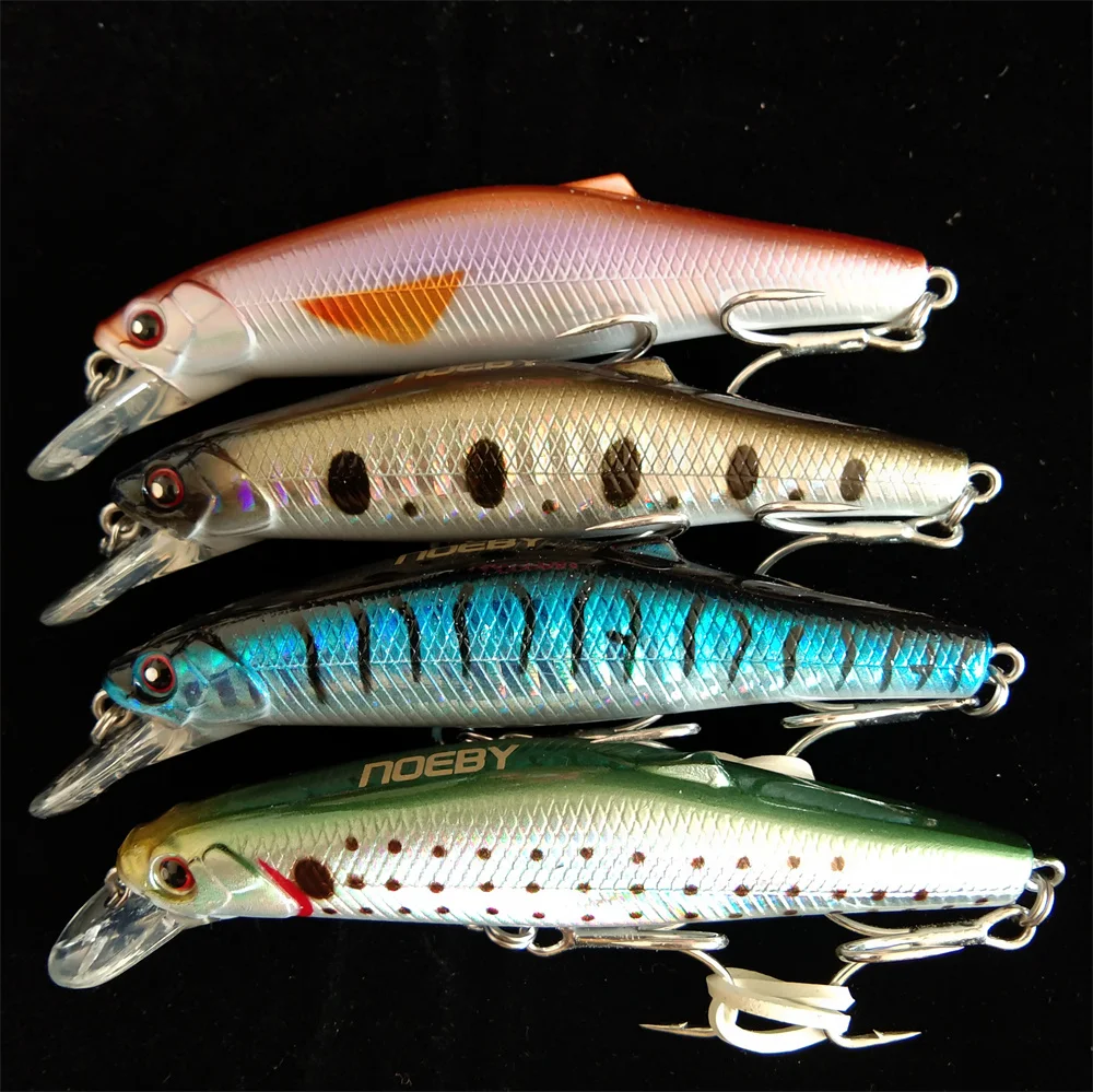Noeby 4pcs 80mm 25g Sinking Minnow Wobblers Casting Fishing Lure For Pike Trout Bass Crankbaits Body Hard
Noeby 4pcs 80mm 25g Sinking Minnow Wobblers Casting Fishing Lure For Pike Trout Bass Crankbaits Body Hard