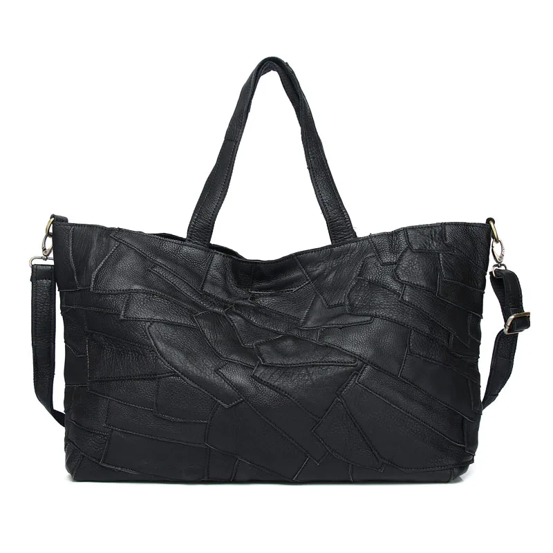 Large Capacity Tote Bag For Women Vintage Cow Leather Female Handbag Casual Patchwork Duffel Ladies Daily Shoulder Bags Winter
Large Capacity Tote Bag For Women Vintage Cow Leather Female Handbag Casual Patchwork Duffel Ladies Daily Shoulder Bags Winter