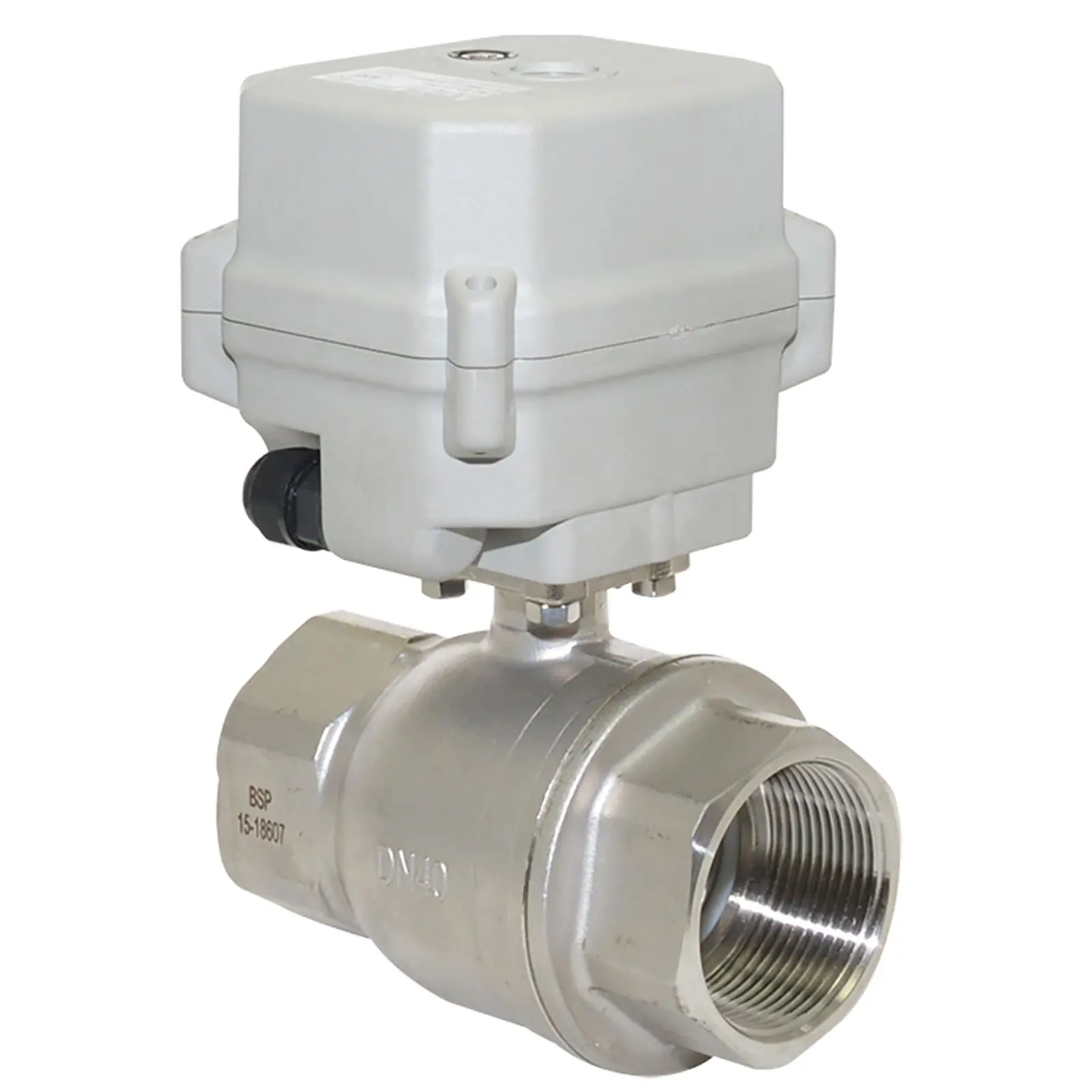 

1 1/4"-2" 2 Way DC12V Electric Ball Valve,DN32-DN50 Stainless steel Motorized Ball Valve,With Manual Function