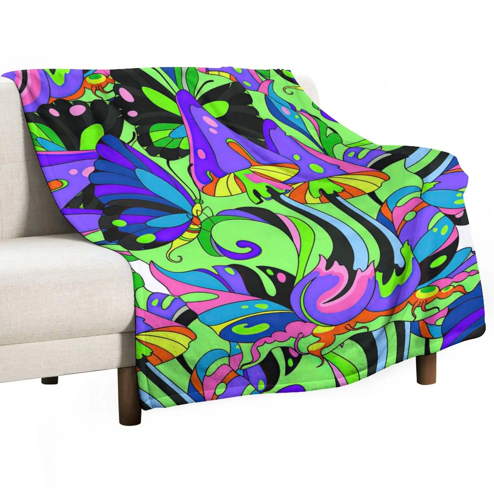 Throw Blankets Cozy Lightweight Decorative Blanket for Women Men Teens Kids Fabric Flannel Blanket Colorful Mushroom
Throw Blankets Cozy Lightweight Decorative Blanket for Women Men Teens Kids Fabric Flannel Blanket Colorful Mushroom