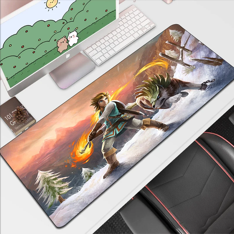 

Gaming Mouse Pad Zeldas Mause Xxl Mousepad Gamer 900x400 Carpet Table Mat Extended Kawaii Mats Desk Speed 900 × 400 Moused Large