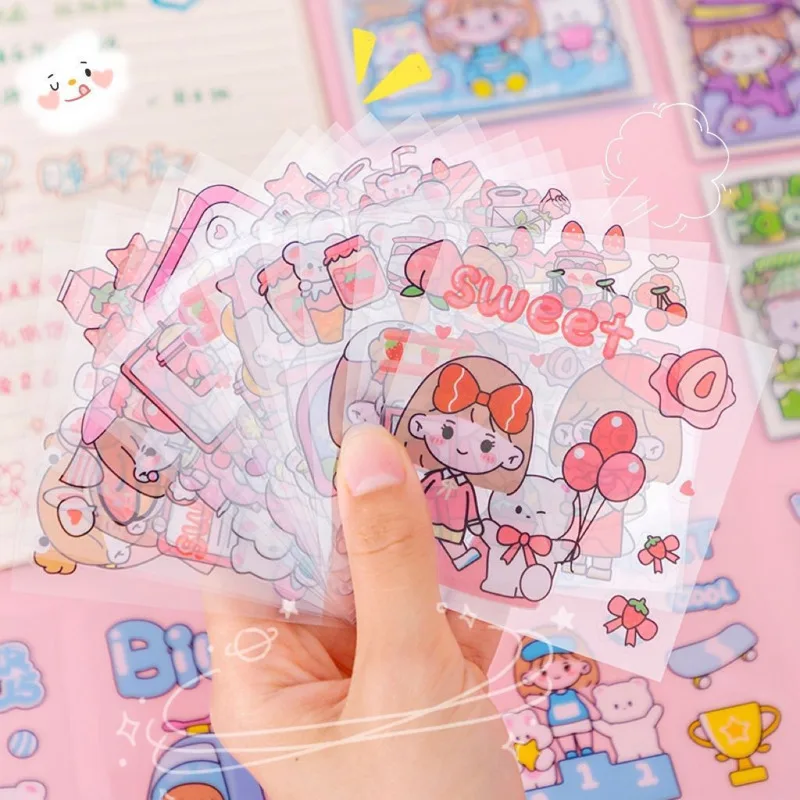 20sheets/set Cartoon Cute Hand Account Stickers Girl Heart Pattern DIY Stationery Student Gift PET Waterproof Sticker Decals
20sheets/set Cartoon Cute Hand Account Stickers Girl Heart Pattern DIY Stationery Student Gift PET Waterproof Sticker Decals